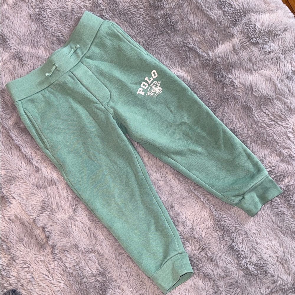Polo by Ralph Lauren Kids Sage Green Sweat Joggers 3t